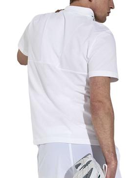 Polo Lacoste Sport Band Blanco para Hombre