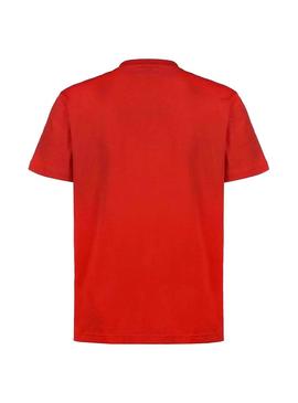 Camiseta Lacoste Loose Rojo para Hombre