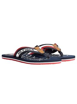 Chanclas Tommy Hilfiger Mari Azul para Hombre