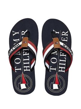 Chanclas Tommy Hilfiger Mari Azul para Hombre