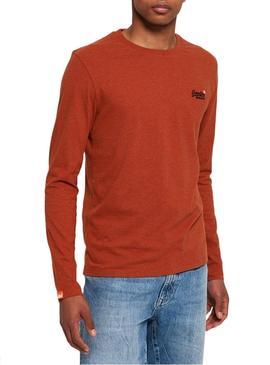 Camiseta Superdry Vintage Naranja para Hombre