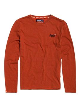 Camiseta Superdry Vintage Naranja para Hombre