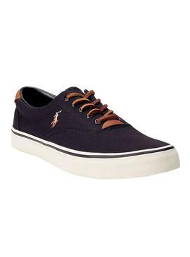 Zapatillas Polo Ralph Lauren Thorton Negro Hombre