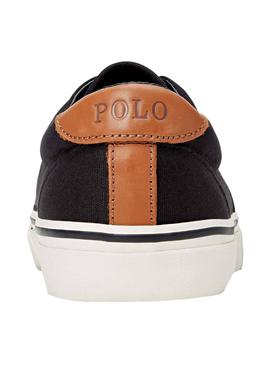 Zapatillas Polo Ralph Lauren Thorton Negro Hombre