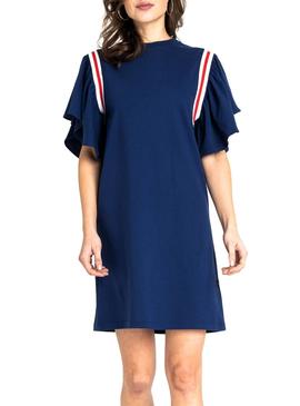 Vestido Lee Jersey Azul Mujer