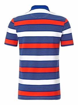 Polo Lacoste Sport Listas Multicolo Para Hombre