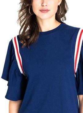 Vestido Lee Jersey Azul Mujer