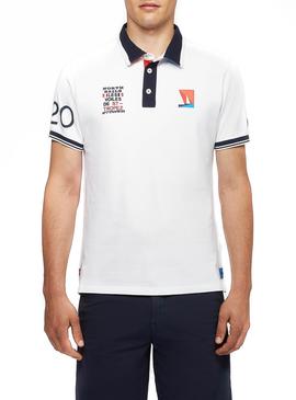 Polo North Sails Saint Tropez Blanco Para Hombre