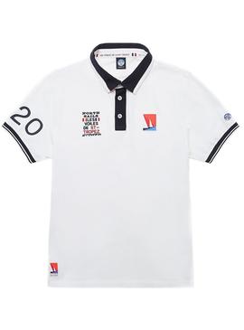 Polo North Sails Saint Tropez Blanco Para Hombre