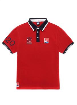 Polo North Sails Saint Tropez Rojo Para Hombre