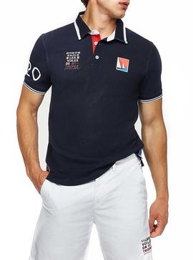 Polo North Sails Saint Tropez Marino Para Hombre