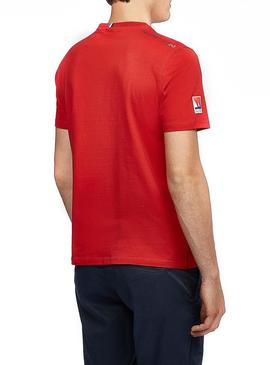 Camiseta North Sails Saint Tropez Rojo Para Hombre