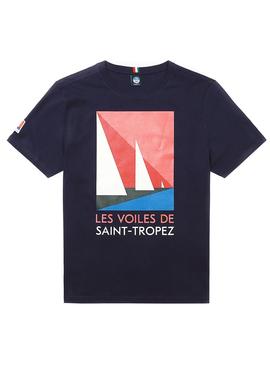 Camiseta North Sails Saint Tropez Marino Hombre