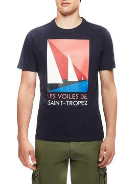 Camiseta North Sails Saint Tropez Marino Hombre