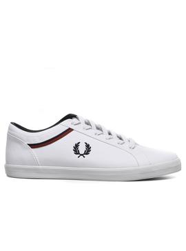 Zapatillas Fred Perry Baseline Canvas Blanco