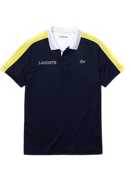 Polo Lacoste Block Azul Marino para Hombre