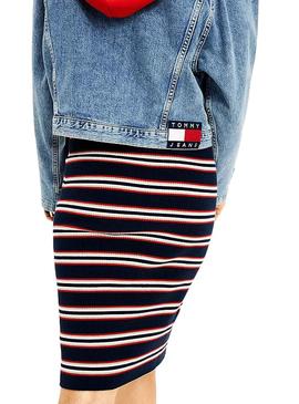 Cazadora Tommy Jeans Oversize Denim para Mujer