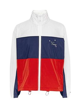 Parka Tommy Jeans Colorblock para Mujer