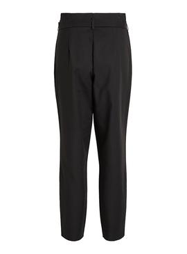 Pantalón Vila Sofina Negro Mujer