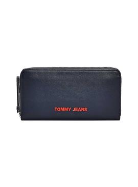 Billetera Tommy Jeans New Modern Azul para Mujer