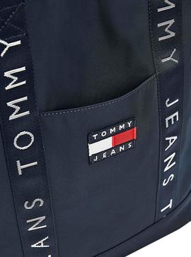 Bolso Tommy Jeans Heritage Azul para Mujer
