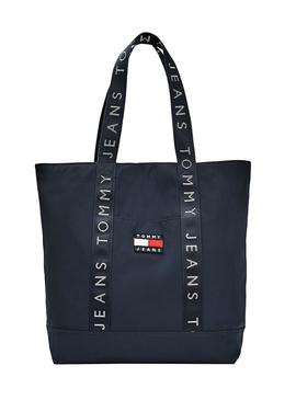 Bolso Tommy Jeans Heritage Azul para Mujer