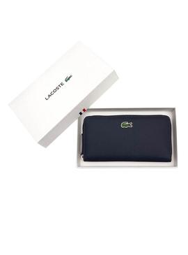 Cartera Lacoste L1212 Marino Para Mujer