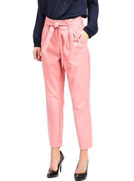 Pantalon Vila Sofina Rosa Mujer