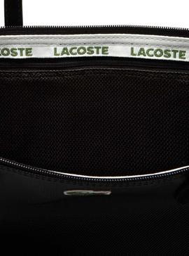 Bolso Lacoste Vertical Shopping Negro