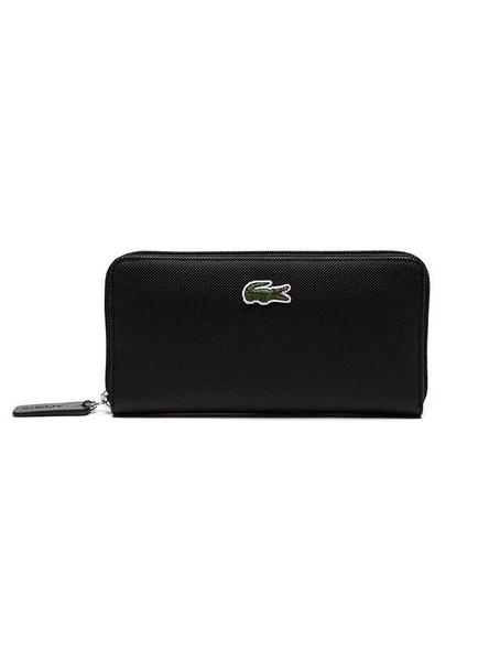 Confrontar encerrar Salón Cartera Lacoste L.12.12 Negro Para Mujer