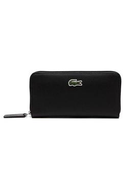 Cartera Lacoste L.12.12 Negro Para Mujer