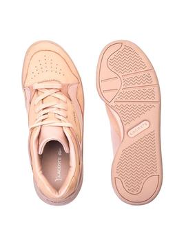 Zapatillas Lacoste Court Slam Rosa Para Mujer