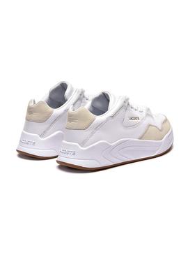 Zapatillas Lacoste Court Slam Blanco De Mujer