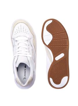 Zapatillas Lacoste Court Slam Blanco De Mujer