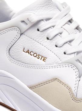 Zapatillas Lacoste Court Slam Blanco De Mujer