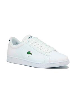 Zapatillas Lacoste Carnaby Blanco Para Hombre