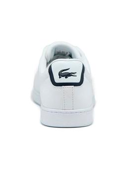 Zapatillas Lacoste Carnaby Blanco Para Hombre