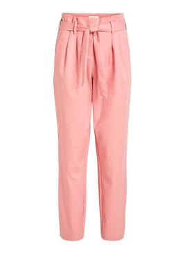 Pantalon Vila Sofina Rosa Mujer