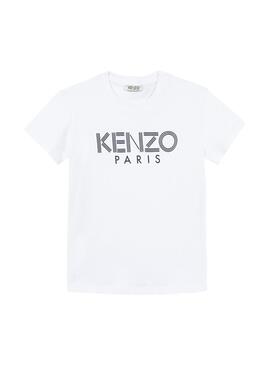 Camiseta Kenzo Logo JB Blanco Unisex