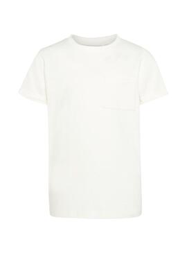 Camiseta Name It Vester Blanco Niño