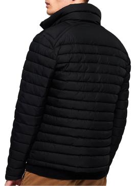 Chaqueta Superdry Double Zip Negro Hombre