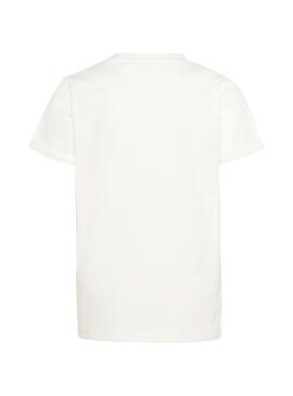Camiseta Name It Vester Blanco Niño