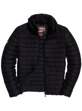 Chaqueta Superdry Double Zip Negro Hombre