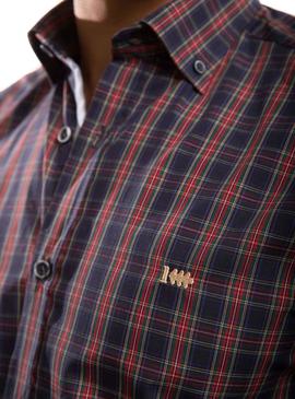 Camisa Klout Tartan Rojo para Hombre