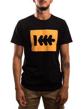 Camiseta Klout Logo Negro para Hombre