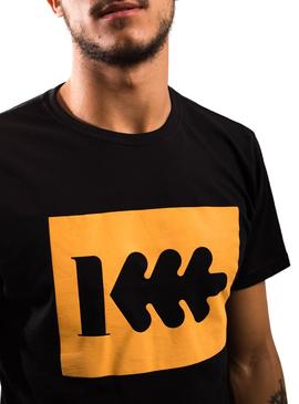 Camiseta Klout Logo Negro para Hombre