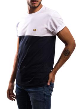 Camiseta Klout Block Blanco para Hombre