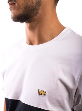 Camiseta Klout Block Blanco para Hombre