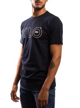 Camiseta Klout Klo Azul Marino para Hombre