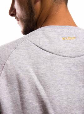 Sudadera Klout Basic Gris para Hombre